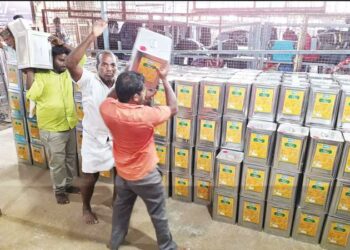 திருவண்ணாமலை… மகா தீபத்துக்கான 4,500 கி.கி நெய் வருகை