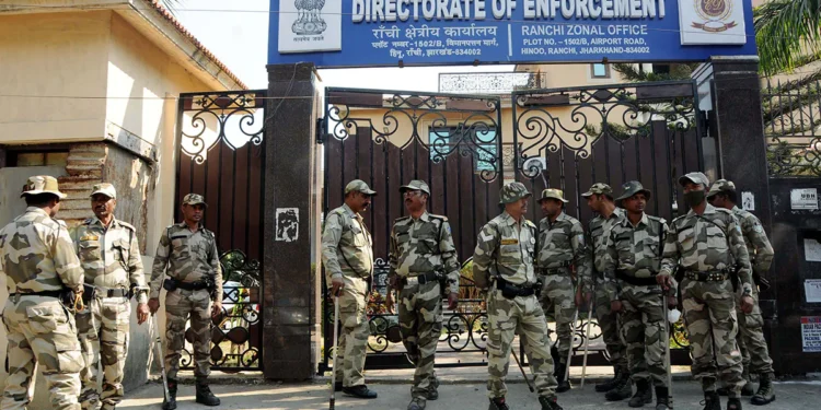 10 இடங்களில் அமலாக்கத்துறை திடீர் சோதன்